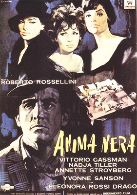 Anima Nera (1962) Roberto Rossellini; Vittorio Gassman, Nadja Tiller