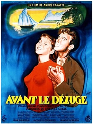 Avant le Deluge (1954) Andre Cayatte; Bernard Blier, Marina Vlady