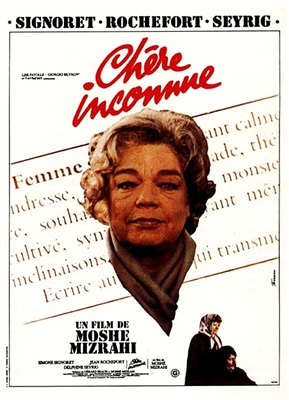 Chere Inconnue (1980) Moshe Mizrahi; Simone Signoret, Jean Rochefort