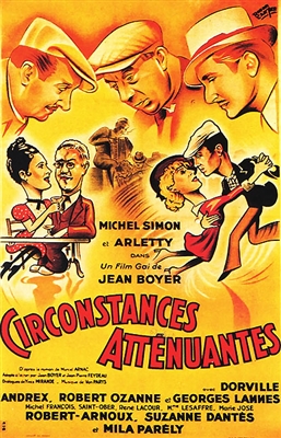 Circonstances Attenuantes (1939) Jean Boyer; Arletty, Michel Simon