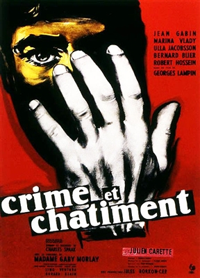 Crime and Punishment (1956) Georges Lampin; Jean Gabin, Marina Vlady
