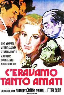 C'eravamo Tanto Amati (1974) Ettore Scola; Nino Manfredi, Stefania Sandrelli