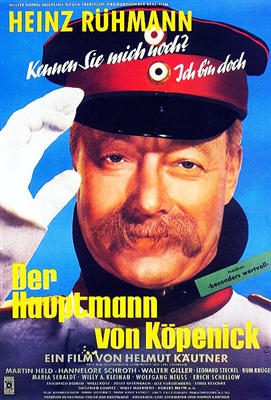 Der Hauptmann von Kopenick (1956) Helmut Kautner; Heinz RÃ¼hmann