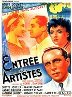 Entree des Artistes (1938) Marc Allegret; Louis Jouvet, Janine Darcey