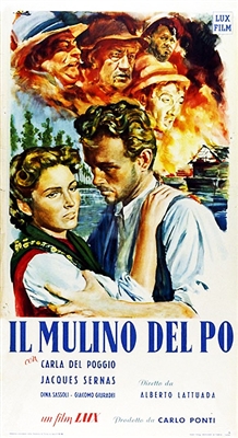 Il Mulino del Po (1949) Alberto Lattuada; Carla Del Poggio, Jacques Sernas