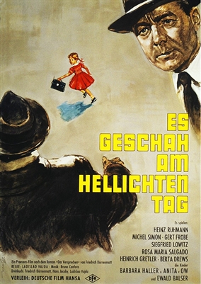 It Happened in Broad Daylight (1958) Ladislao Vajda; Heinz RÃ¼hmann, Sigfrit Steiner
