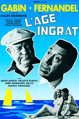 L'age Ingrat (1964) G. Grangier; Jean Gabin, Fernandel