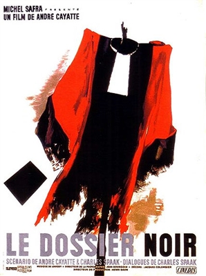 Le Dossier Noir (1955) Andre Cayatte; Bernard Blier, Nelly Borgeaud