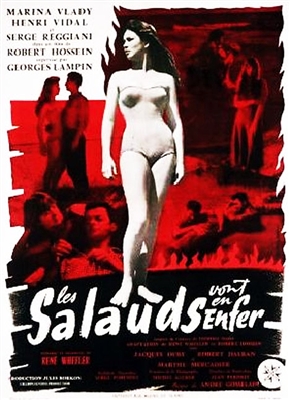 Les Salauds Vont en Enfer (1955) Robert Hossein; Marina Vlady, Henri Vidal