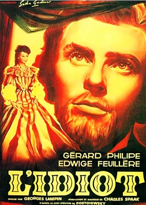 L'Idiot (1946) Georges Lampin; Gerard Philipe, Edwige Feuillere