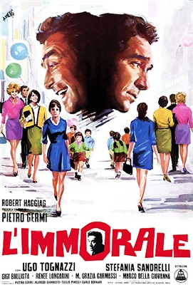 L'Immorale (1967) Pietro Germi; Ugo Tognazzi, Stefania Sandrelli