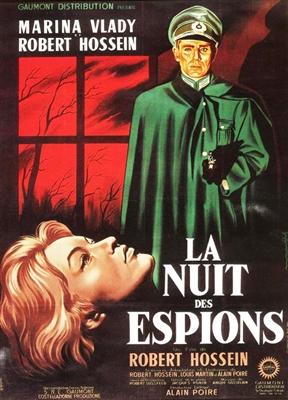 La Nuit des Espions (1959) Robert Hossein; Robert Hossein, Marina Vlady