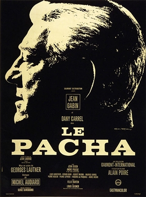 Le Pacha (1968) Georges Lautner;  Jean Gabin, Dany Carrel