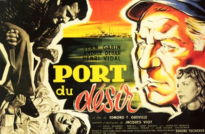 Le Port du Desir (1954) Jean Gabin, Henri Vidal