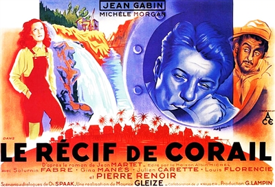Le Recife de Corail (1939) Jean Gabin, Michele Morgan