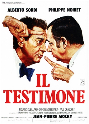 Le Temoin (1978) Jean-Pierre Mocky; Alberto Sordi, Philippe Noiret