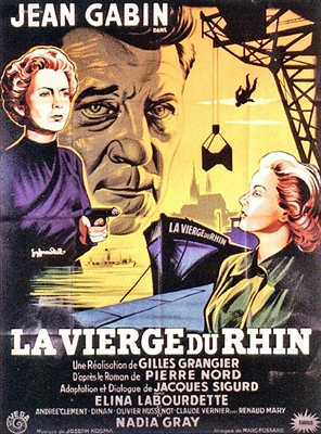 La Vierge du Rhin (1953) G. Grangier; Jean Gabin, Elina Labourdette