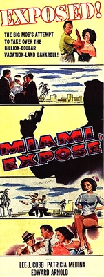 Miami Expose (1956) Lee J. Cobb, Patricia Medina, Edward Arnold