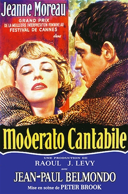 Moderato Cantabile (1960) Peter Brook; Jeanne Moreau, Jean-Paul Belmondo