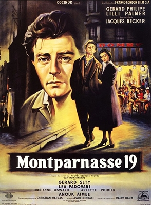 Montparnasse 19 (Modigliani) (1958) Jacques Becker; Gerard Philipe, Anouk Aimee