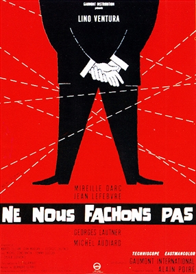 Ne Nous Fachons Pas (1966) Georges Lautner; Lino Ventura, Mireille Darc