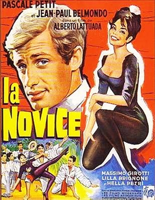 La Novice (1960) Alberto Lattuada; Pascale Petit, Jean-Paul Belmondo