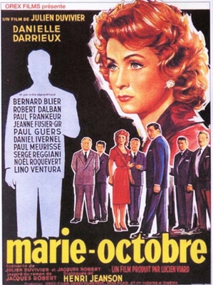 Marie-Octobre (Secret Meeting) (1959) Duvivier, Danielle Darrieux
