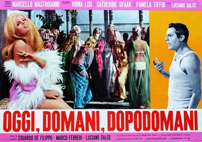 Oggi, Domani, Dopodomani (1965) M. Mastroianni, Catherine Spaak