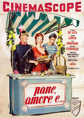 Pane, amore e... (1955) Dino Risi; Sophia Loren, Vittorio De Sica