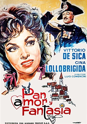 Pane, Amore e Fantasia (1953) Gina Lollobrigida, Vittorio De Sica