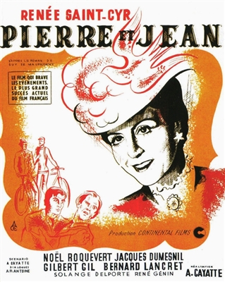 Pierre et Jean (1943) Andre Cayatte; Renee Saint-Cyr, Noel Roquevert