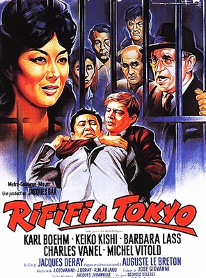 Rififi a Tokyo (1963) Jacques Deray;  Karlheinz Bohm, Charles Vanel