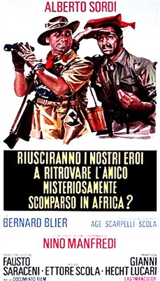 Riusciranno i Nostri Eroi (1968) Ettore Scola; Alberto Sordi, Bernard Blier