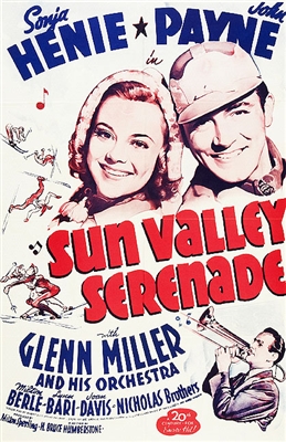 Sun Valley Serenade (1941) Sonja Henie, John Payne, Glenn Miller