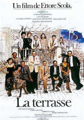 La Terrazza (1980) Ettore Scola; Tognazzi, Trintignant, Mastroianni