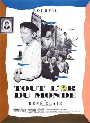 Tout l'Or du Monde (1961) Rene Clair; Bourvil, Philippe Noiret