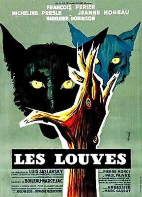 The She-Wolves (1957) Jeanne Moreau, Micheline Presle, Madeleine Robinson