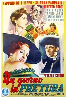 Un Giorno in Pretura (1954) Silvana Pampanini, Sophia Loren, Alberto Sordi