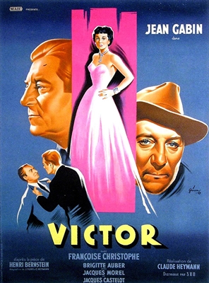 Victor (1951) Jean Gabin, Francoise Christophe, Brigitte Auber