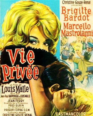 Vie Privee (1962) Louis Malle; Brigitte Bardot, Marcello Mastroianni