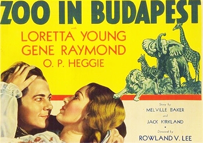 Zoo in Budapest (1933) Pre-Code; Loretta Young, Gene Raymond