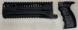 Russian AK12 extended length railed handguards and pistol grip set