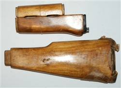 Russian AK47 furniture set wood for milled receiver