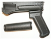 Russian Black AK74 polymer handguard and pistol grip set