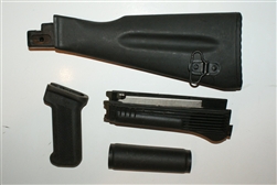 Russian Black AK74 polymer furniture set, take-off