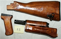 Russian AKM furniture set with gas tube