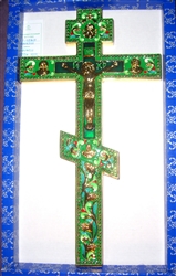 Russian Enemal Orthodox Altar cross