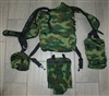 Original Russian military paratrooper backpack RD54 flora