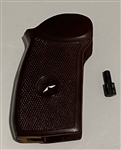 Russian Makarov pistol grip with grip screw