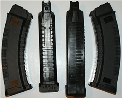 Russian AK74 60rd 5.45x39mm magazine PUFGUN, black metal reinforced.